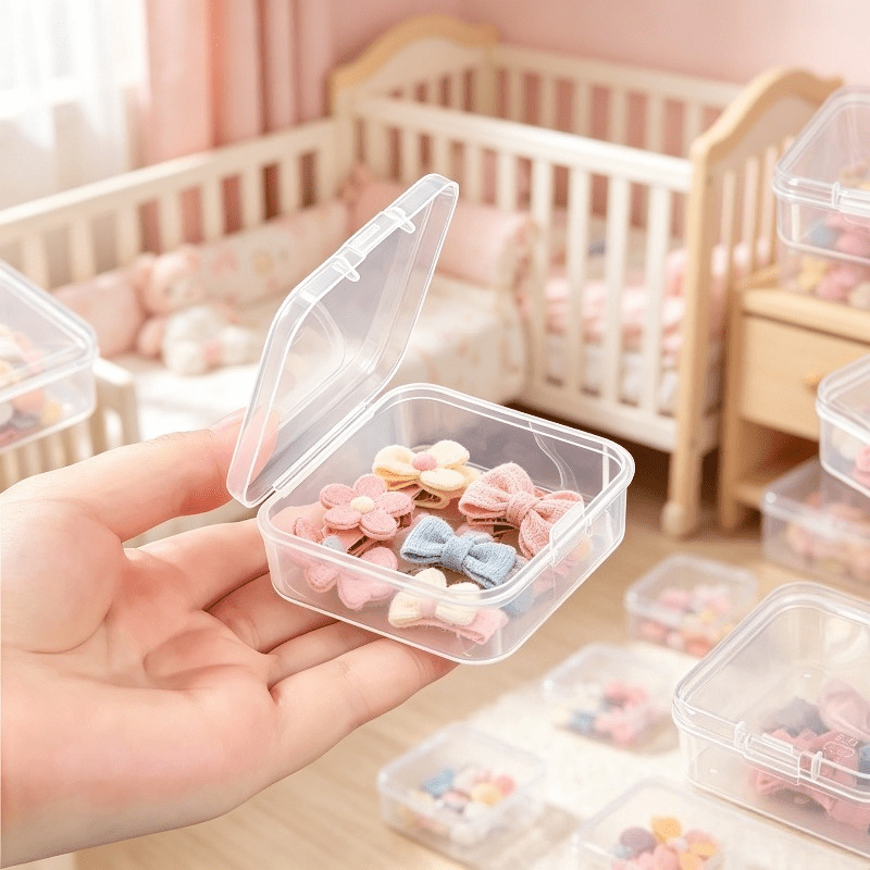 16pcs Plastic Storage Boxes for Jewelry Organization